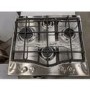 GRADE A3 - Hotpoint PCN641IXH 60cm Four Burner Gas Hob Stainless Steel