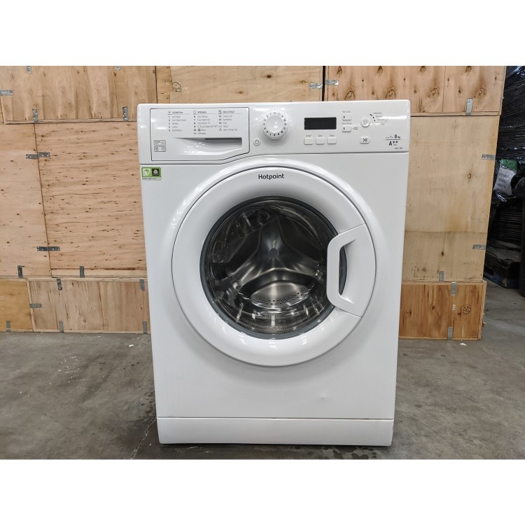 GRADE A3 - Hotpoint WMJLF842P 8kg 1400rpm Freestanding Washing Machine - White