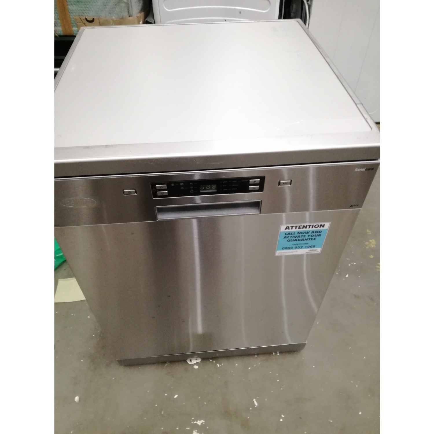 Belling FDW150 Ultra Efficient 15 Place Freestanding Dishwasher Stainless Steel 