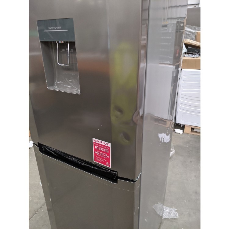 GRADE A3 - Refurbished - HOOVER HMNB 6182X5WDK 50/50 Fridge Freezer - Frost Free- Stainless Steel