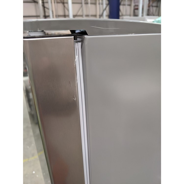 GRADE A3 - Refurbished - HOOVER HMNB 6182X5WDK 50/50 Fridge Freezer - Frost Free- Stainless Steel
