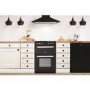 Montpellier RMC61GOK 60cm Mini Range Double Oven Gas Cooker - Black