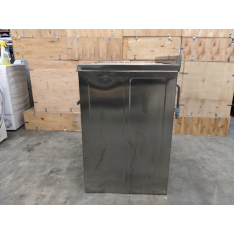 GRADE A3 - Montpellier MRT91DFMX 90cm Twin Cavity Dual Fuel Range Cooker - Stainless Steel