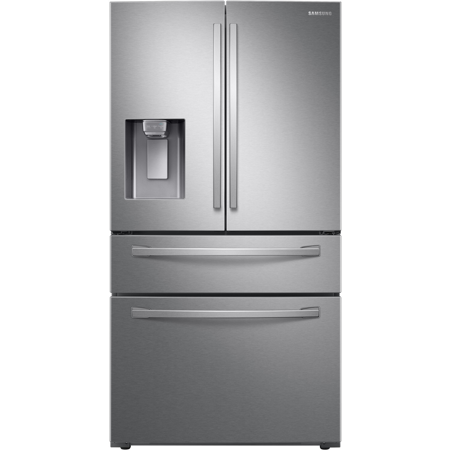 Refurbished Samsung RF24R7201SR Freestanding 510 Litre 75/25 Frost Free American Fridge Freezer