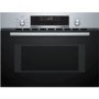 Refurbished Bosch Serie 6 CMA585GS0B Built In 44L with Grill 900W Combination Microwave Oven Stainless Steel