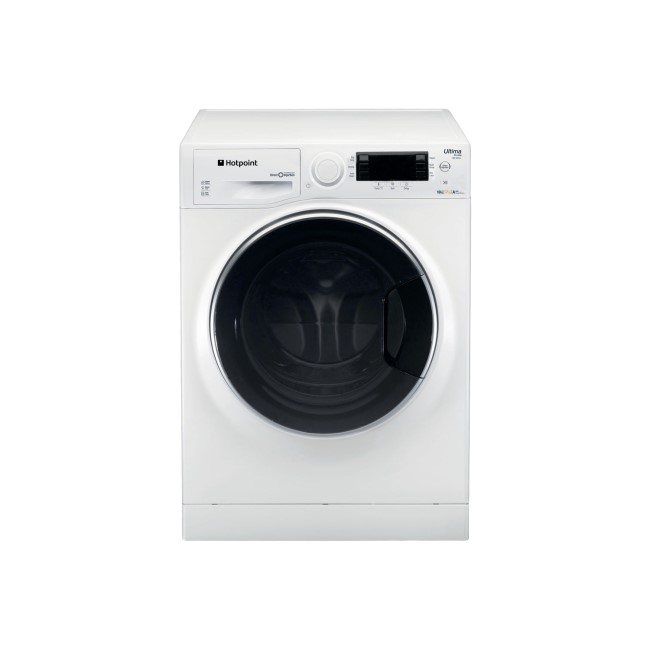 GRADE A1 - Hotpoint RD1076JD 10kg Wash 7kg Dry 1600rpm Freestanding Washer Dryer -White