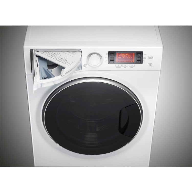 GRADE A3 - Hotpoint RD1076JD 10kg Wash 7kg Dry 1600rpm Freestanding Washer Dryer -White