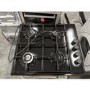 GRADE A2 - New World 60cm Black 4 Burner Gas Hob
