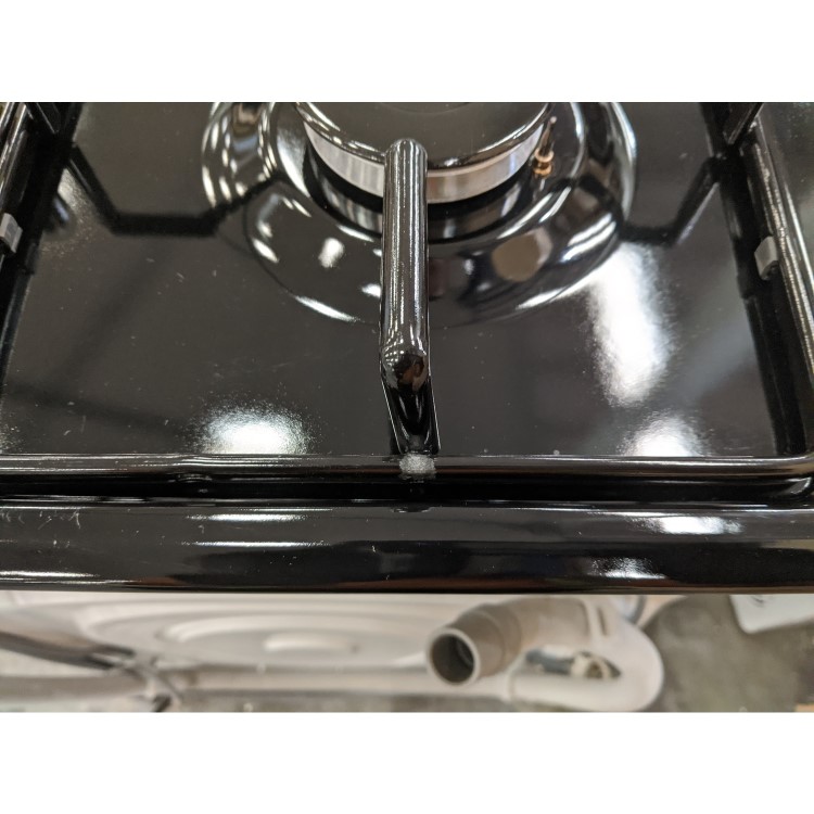 GRADE A2 - New World 60cm Black 4 Burner Gas Hob