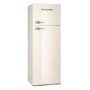 GRADE A2 - Montpellier MAB345C 305 Litre Freestanding Fridge Freezer Retro Top Mount 80/20 Split Frost Free 60cm Wide - Cream