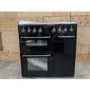 GRADE A3 - Smeg BU93BL Burghley 90cm Dual Fuel Range Cooker - Black