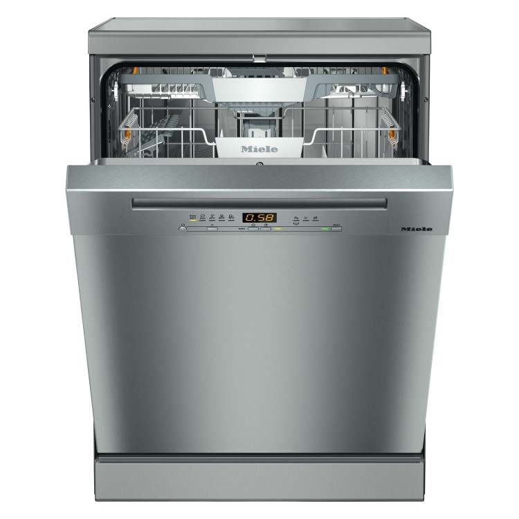 Miele G 5200 series 14 Place Settings Freestanding Dishwasher - Silver