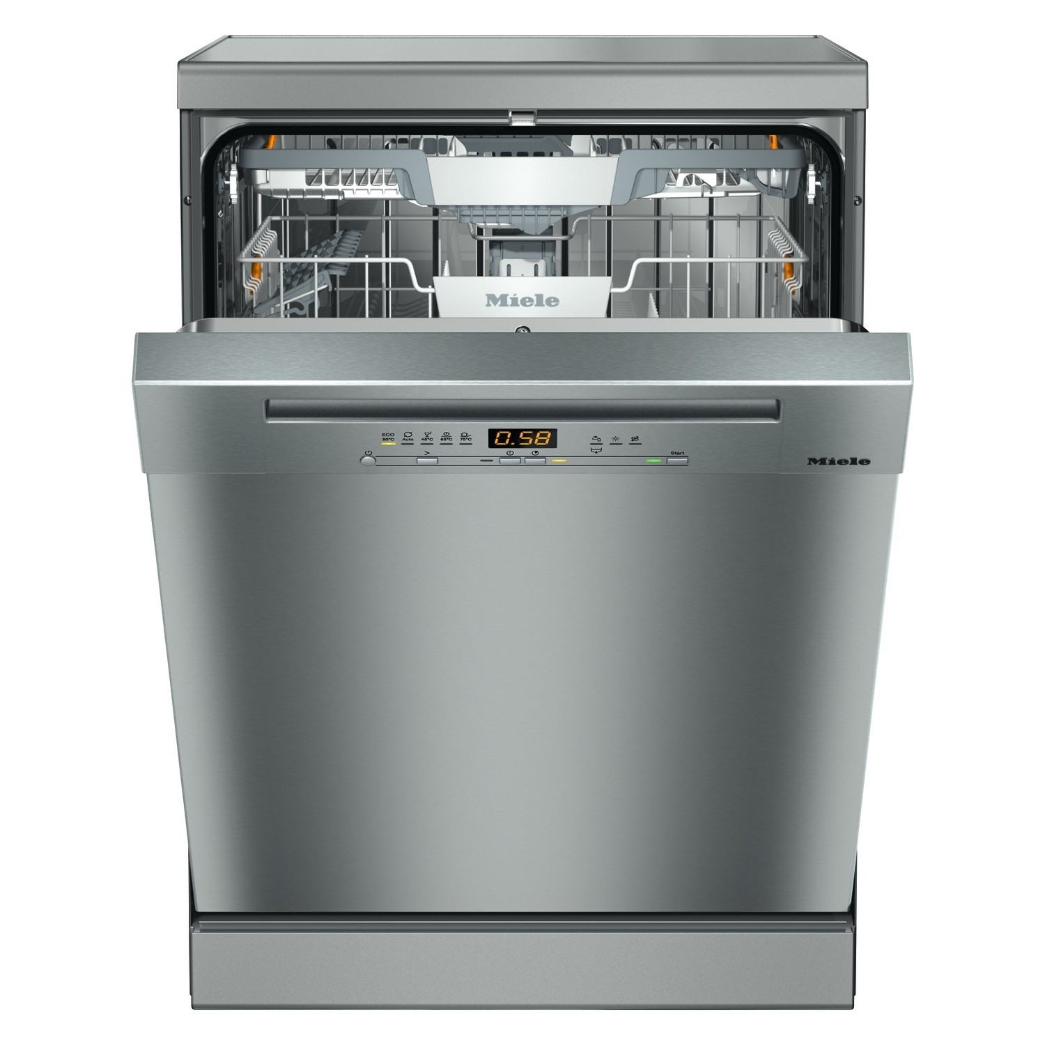 Miele G5200-Series Freestanding Dishwasher - Stainless Steel