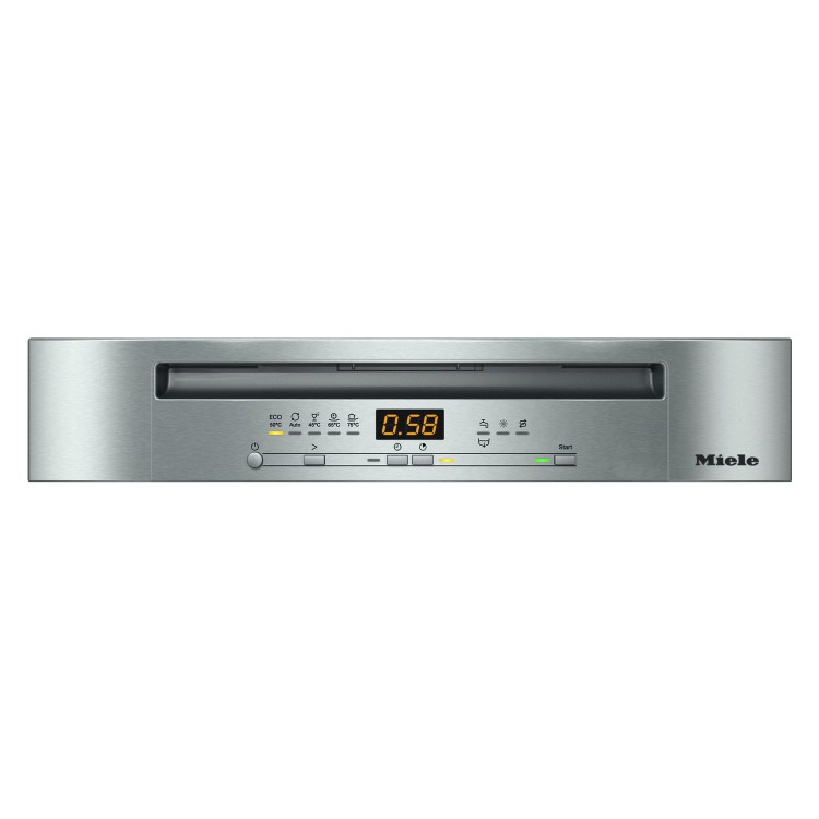Miele G 5200 series 14 Place Settings Freestanding Dishwasher - Silver