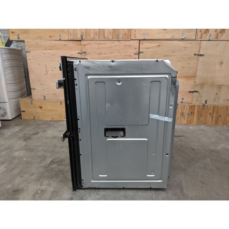 GRADE A3 - Belling BI702FP Built-under Fan Double Oven With Programmable Timer - Stainless Steel