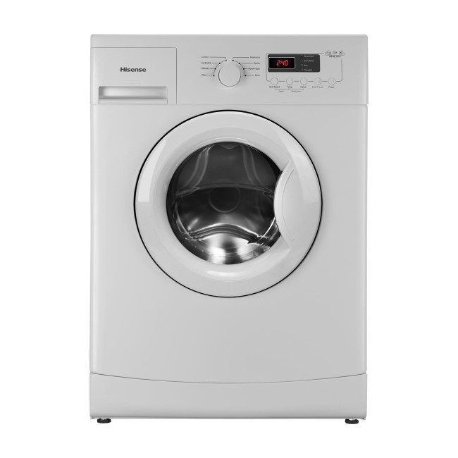 Hisense WFXE7012 7kg 1200rpm Freestanding Washing Machine - White