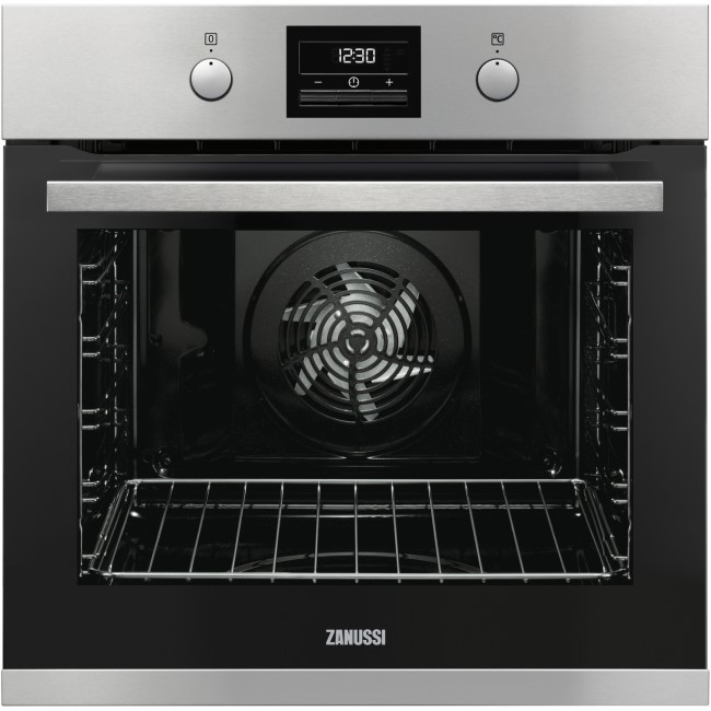 Zanussi ZOP37982XK Multifunction Pyrolytic Self Cleaning Single Oven