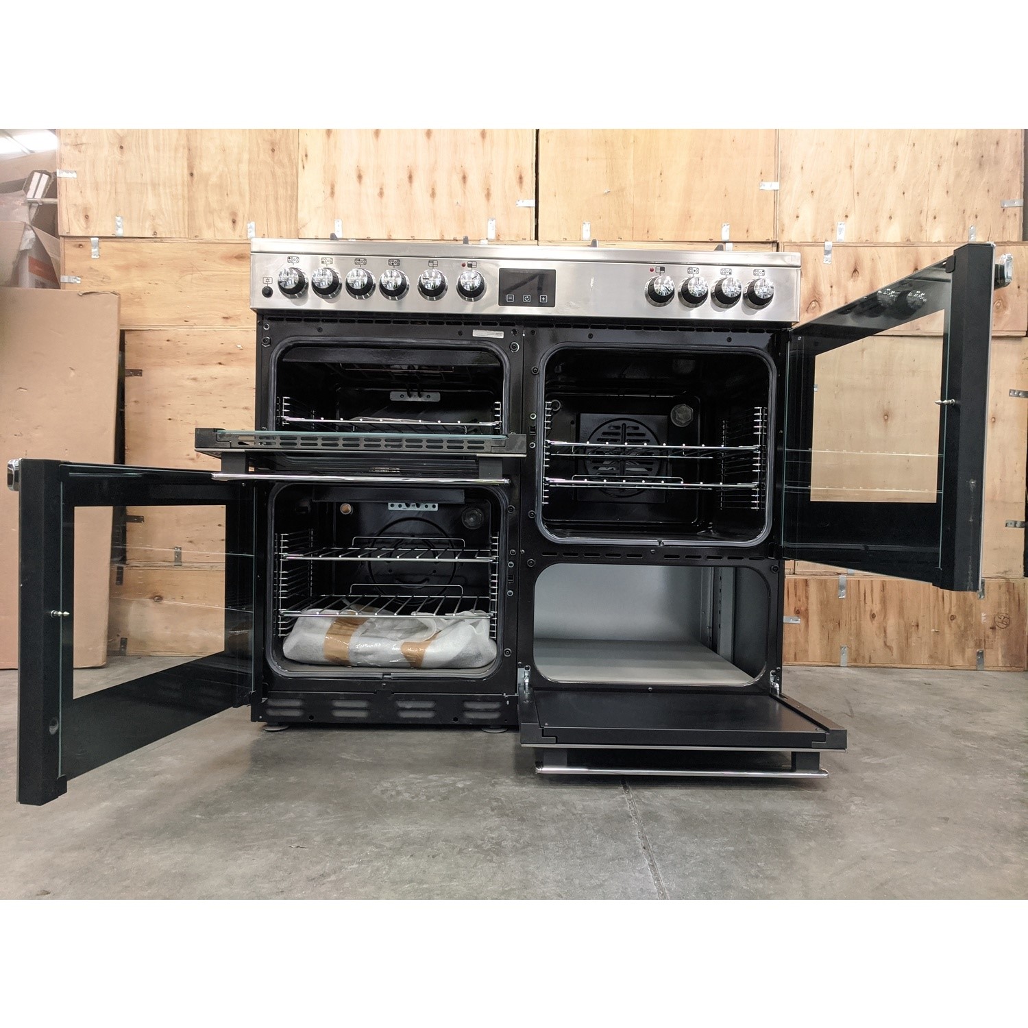 Refurbished Belling Cookcentre 100DF Professional 100cm Dual Fuel Range
