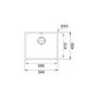 Single Bowl Undermount Coffee Composite Large Kitchen Sink - Franke Sirius