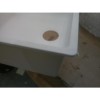 GRADE A2 - Single Bowl Undermount White Composite Kitchen Sink - Franke Siruis