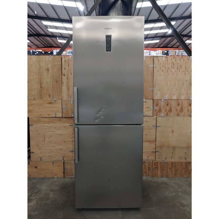 Refurbished Hotpoint NFFUD191X1 Freestanding 444 Litre 60/40 Frost Free Fridge Freezer