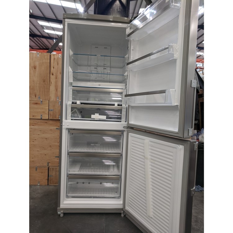 Refurbished Hotpoint NFFUD191X1 Freestanding 444 Litre 60/40 Frost Free Fridge Freezer