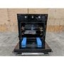 GRADE A3 - electriQ 65 litre 8 Function Fan Assisted Electric Single oven in Black - Supplied with a plug 