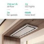 Refurbished Elica Cloud 7 CLOUD-SEVEN-DO 90cm Ceiling Extractor Cooker Hood Stainless Steel