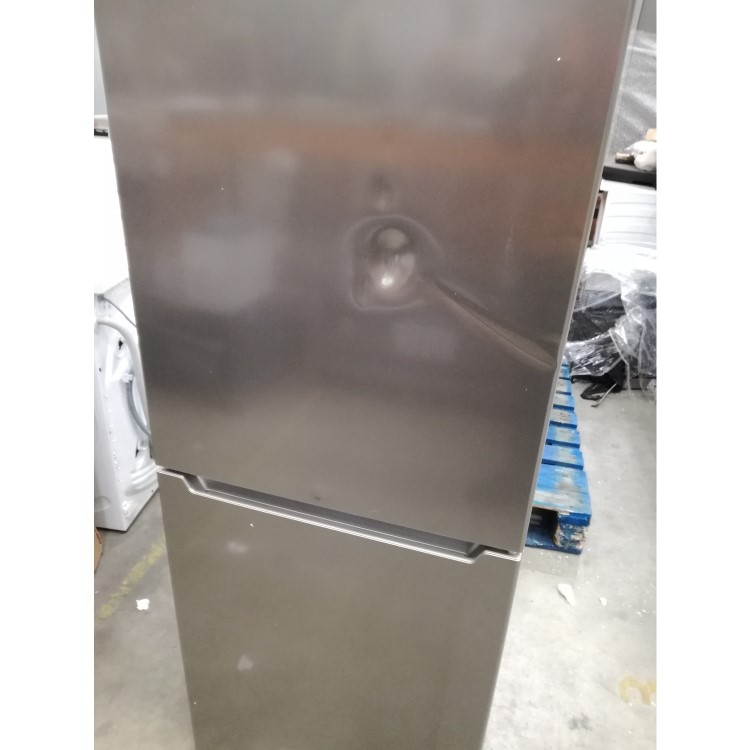 GRADE A3 - Zanussi ZNME36FU0 Twin Tech NoFrost Freestanding Fridge Freezer A+ - Silver