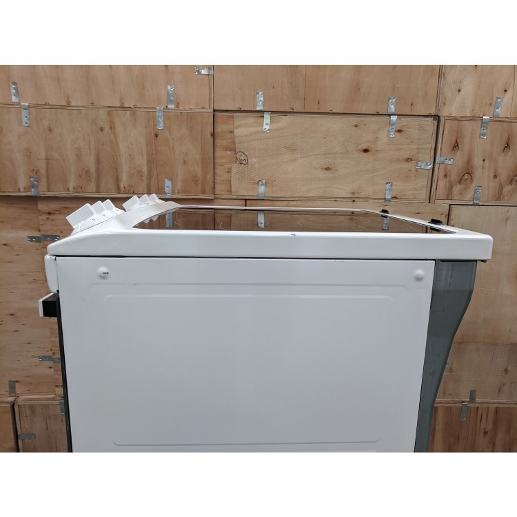 GRADE A3 - Zanussi 55cm Double Oven Electric Cooker - White