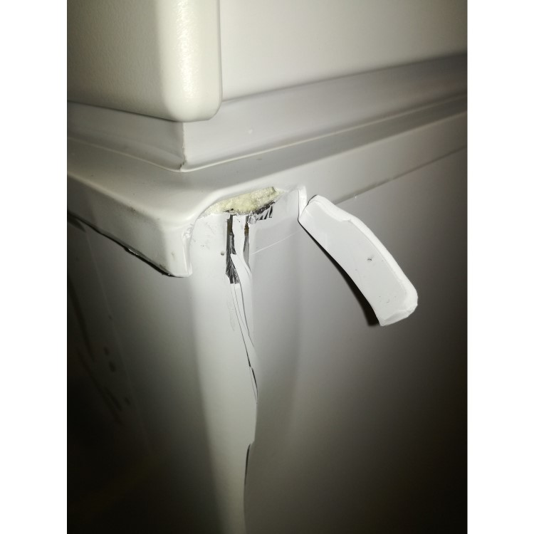 GRADE A3 - Hoover HMCH302EL 104cm Wide 291L Chest Freezer - White