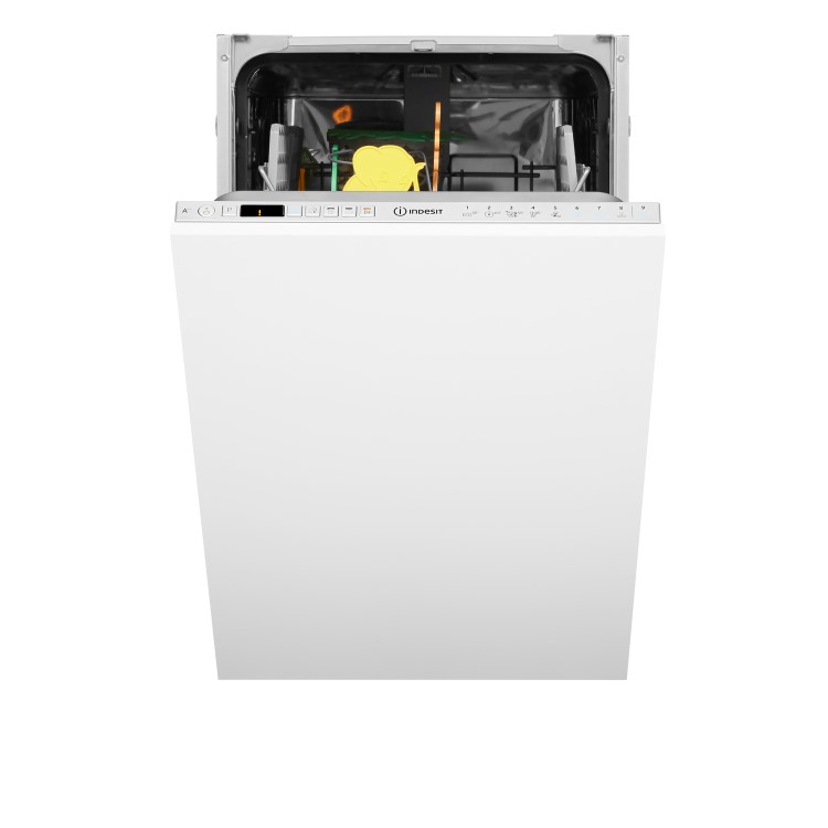 INDESIT DSIO3T224EZ Slimline 10 Place Fully Integrated Dishwasher With Quick Wash