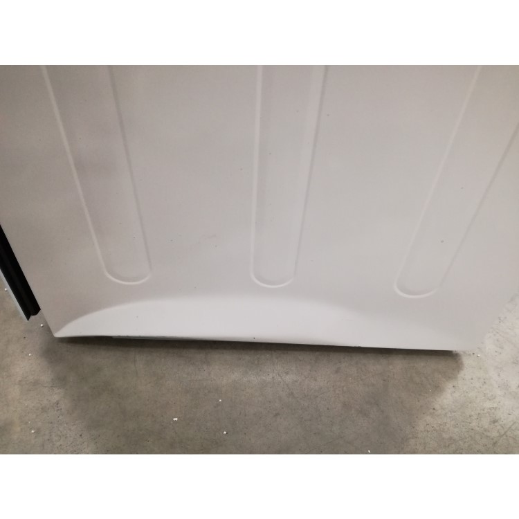 GRADE A3 - Hotpoint HAGL60P 60cm Double Oven Gas Cooker With Lid White
