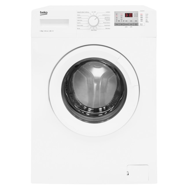 Beko WTG841M2W 8kg 1400rpm Freestanding Washing Machine - White