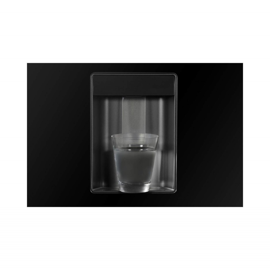 Beko ASD241B Frost Free Black American Fridge Freezer With Nonplumbed