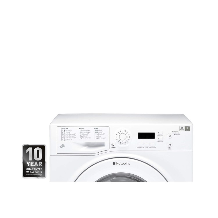 HOTPOINT WMAQF721P Aquarius 7kg 1200rpm Freestanding Washing Machine - White