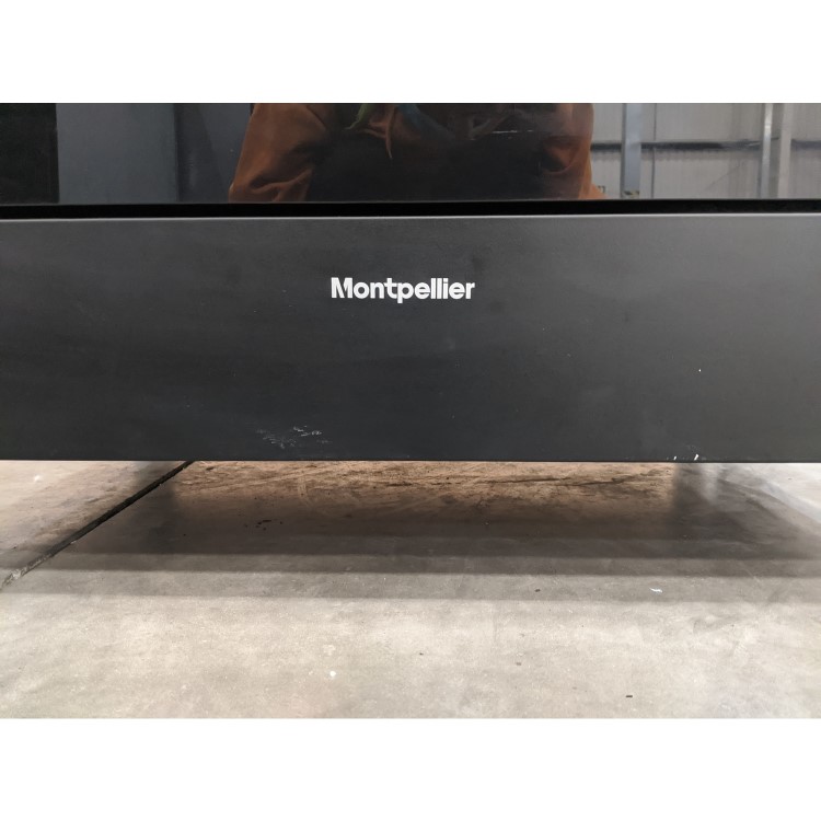 GRADE A3 - Montpellier MR91DFMK 90cm Single Cavity Dual Fuel Range Cooker - Black