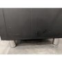 GRADE A3 - Montpellier MR91DFMK 90cm Single Cavity Dual Fuel Range Cooker - Black