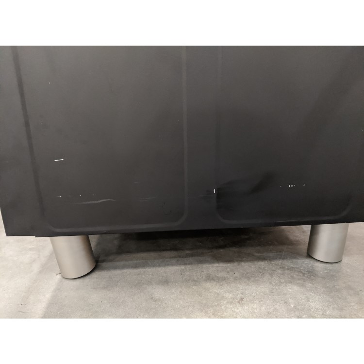 GRADE A3 - Montpellier MR91DFMK 90cm Single Cavity Dual Fuel Range Cooker - Black