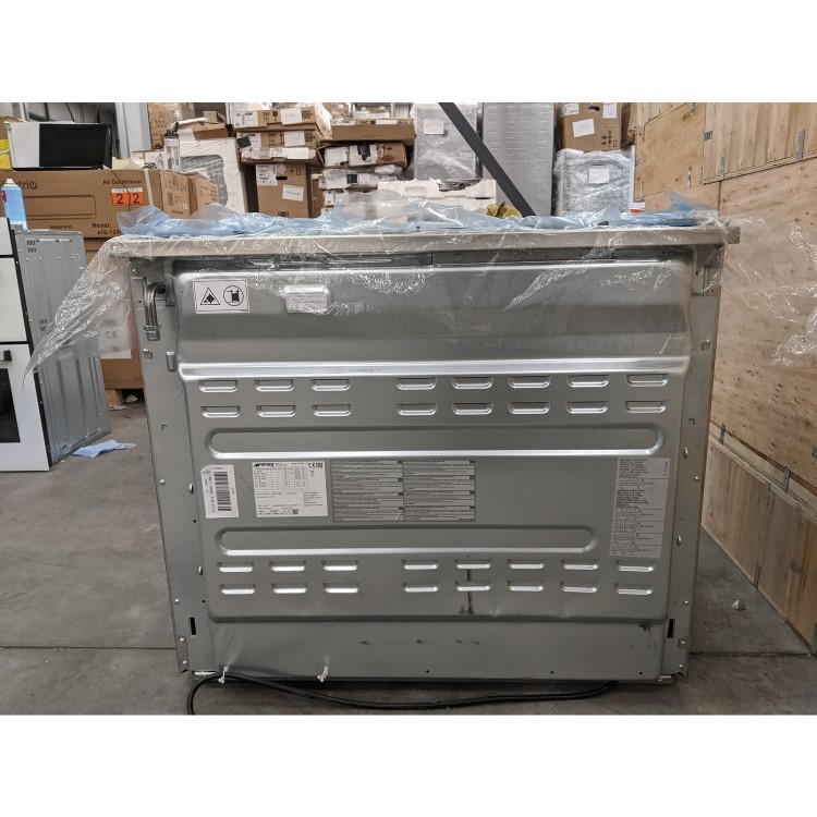 Refurbished Smeg CC92MX9 Cucina Double Cavity 90cm Dual Fuel Range Cooker - Stainless Steel