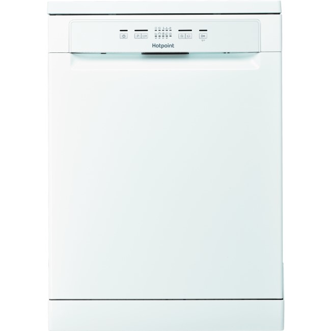 GRADE A1 - Hotpoint HFC2B19 13 Place Energy Efficient Freestanding Dishwasher - White