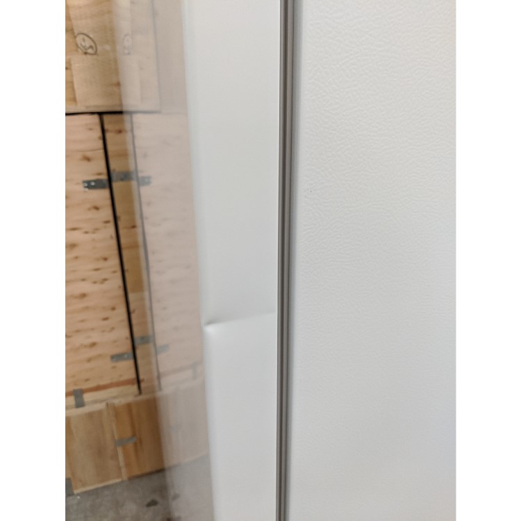 GRADE A3 - Fridgemaster MTL55242 143x55cm 242L Freestanding Upright Larder Fridge - White