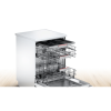 Refurbished Bosch SMS46MW03G Serie 4 14 Place Freestanding Dishwasher With Cutlery Tray - White