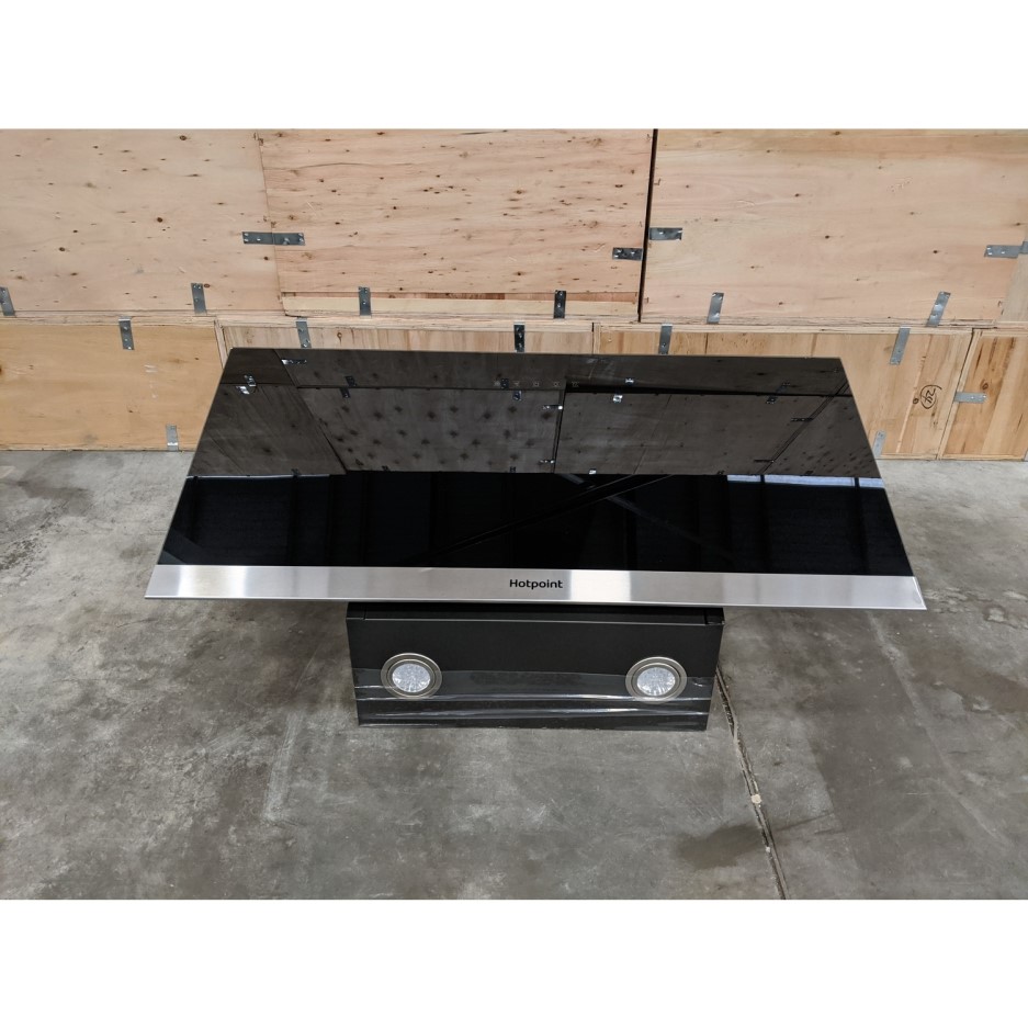 black angled cooker hood 80cm