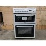 GRADE A2 - Hotpoint HAE60P 60cm Double Oven Electric Cooker - White