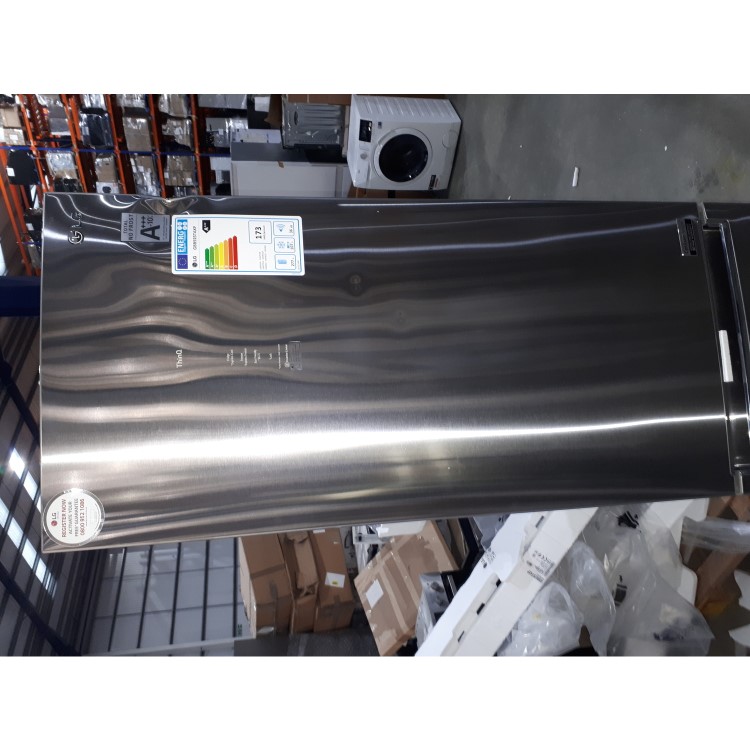 Refurbished LG GBB92STAXP Freestanding 384 Litre Freestanding Fridge Freezer 70/30 Split Fast Freeze 60cm Wide - Stainless Steel