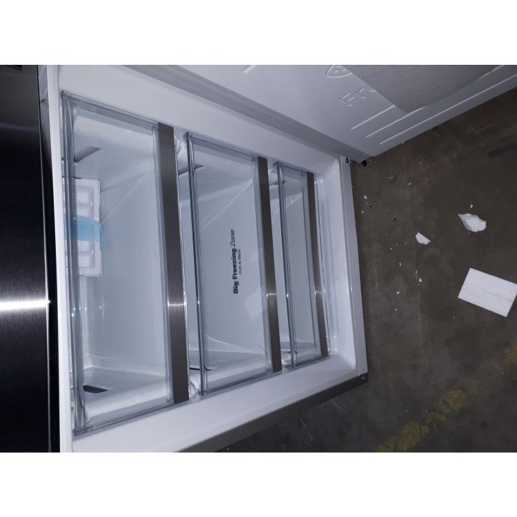 Refurbished LG GBB92STAXP Freestanding 384 Litre Freestanding Fridge Freezer 70/30 Split Fast Freeze 60cm Wide - Stainless Steel