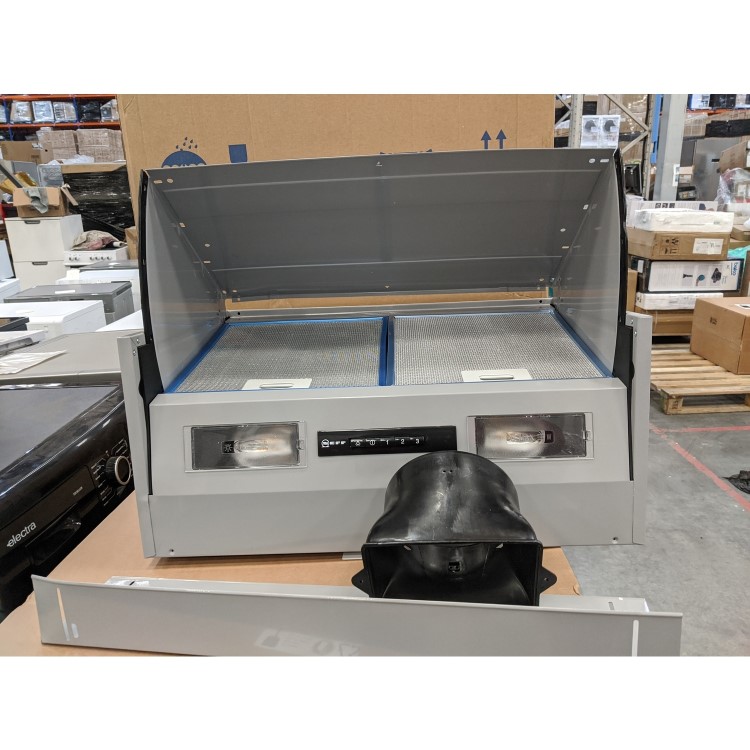 GRADE A3 - Neff D61MAC1X0B 60cm Integrated Cooker Hood - Silver