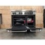 Refurbished Bertazzoni Master Series MAS90-5-MFE-D-NEE 90cm Dual Fuel Double Oven Range Cooker Black