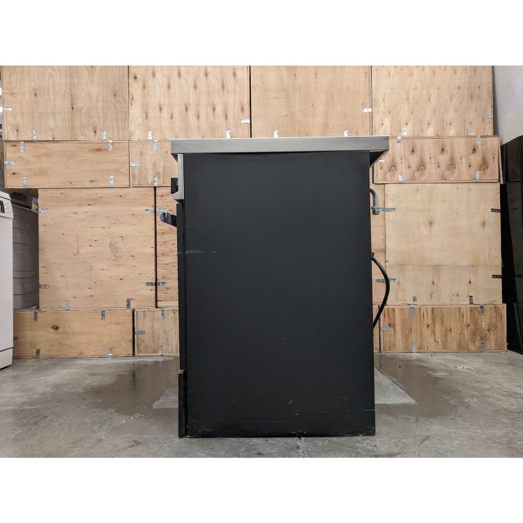 Refurbished Bertazzoni Master Series MAS90-5-MFE-D-NEE 90cm Dual Fuel Double Oven Range Cooker Black